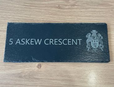 Custom Made House Signs